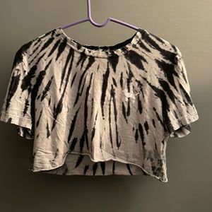 Pink by Victoria Secret Tie Dye Crop Top